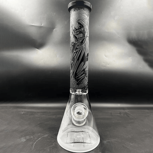 Water Pipe - vape702usa Black and Clear Glass Water Pipe water Pipes